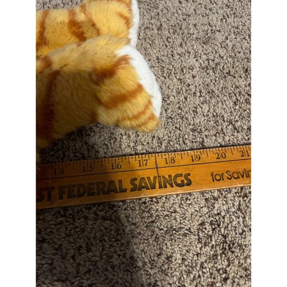 Build A Bear BAB 1997 Tabby Kitty Cat Plush 17 in Orange Striped Soft Vintage - Picture 6 of 6
